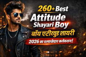 Attitude Shayari Boy